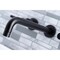 Kingston Brass Roman Tub Faucet, Matte Black, Wall Mount KS8020DL - alternate 6